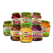 Alle Hak groenten, peulvruchten of appelmoes in pot